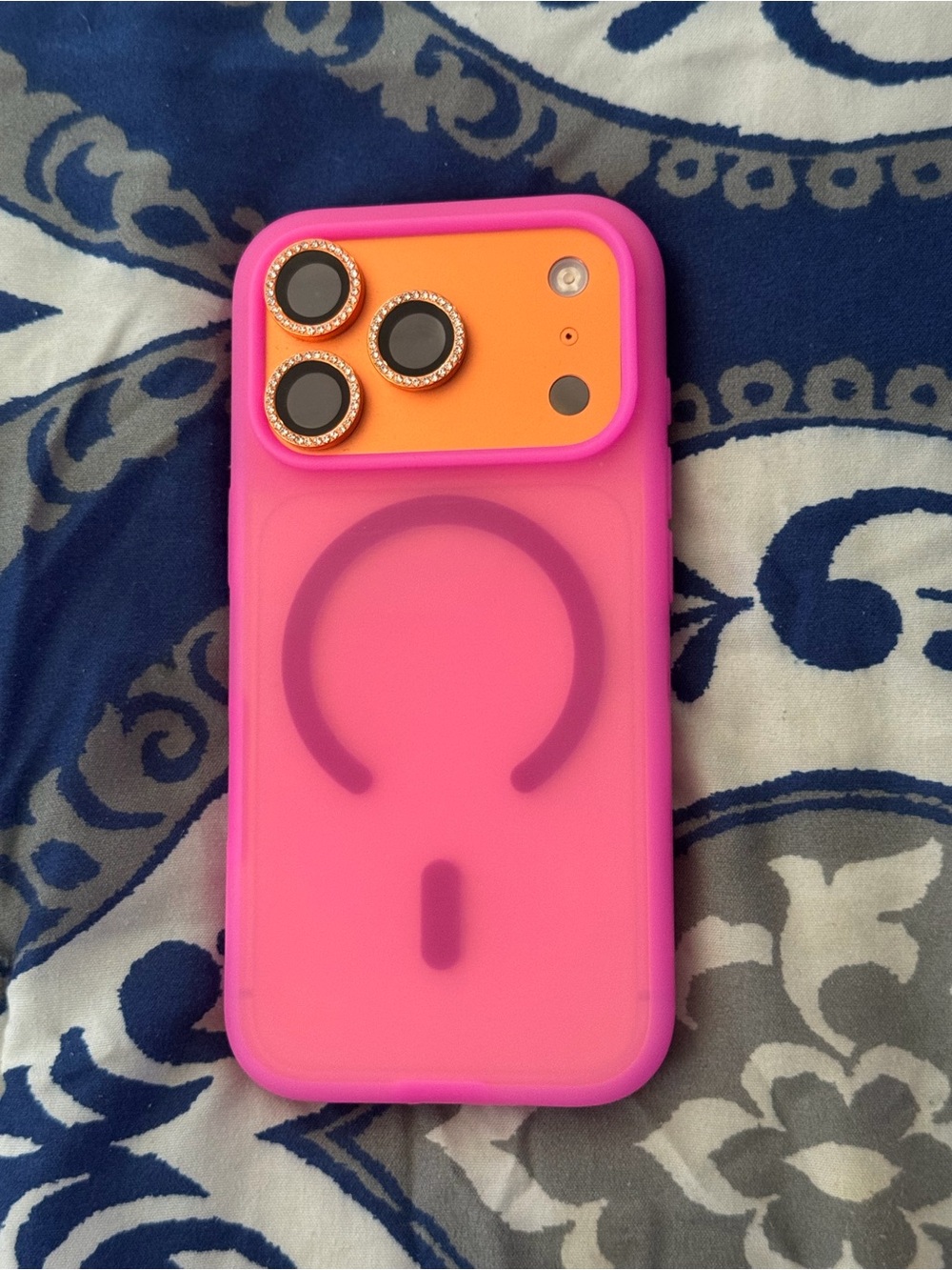 Hot Pink 17 Pro Case
